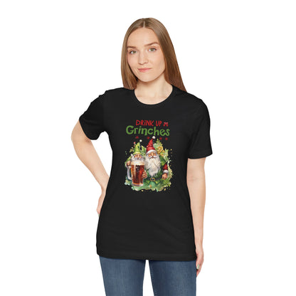 Funny Drink Up Grinches Unisex Christmas Beer Shirt