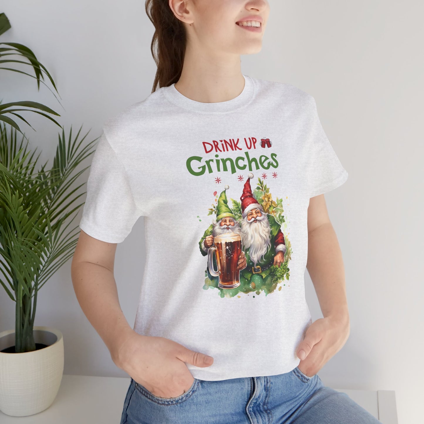 Funny Drink Up Grinches Unisex Christmas Beer Shirt