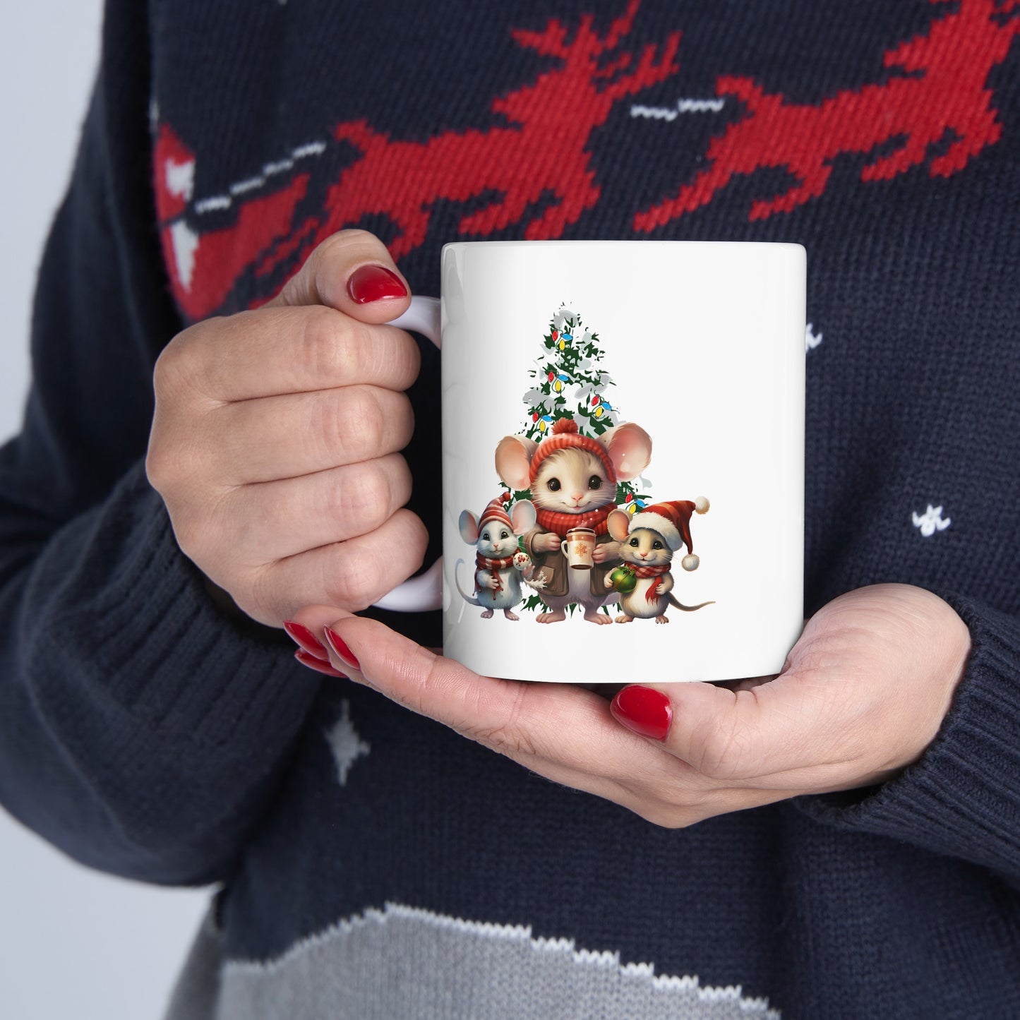 Cozy Family Christmas Coffee Mug