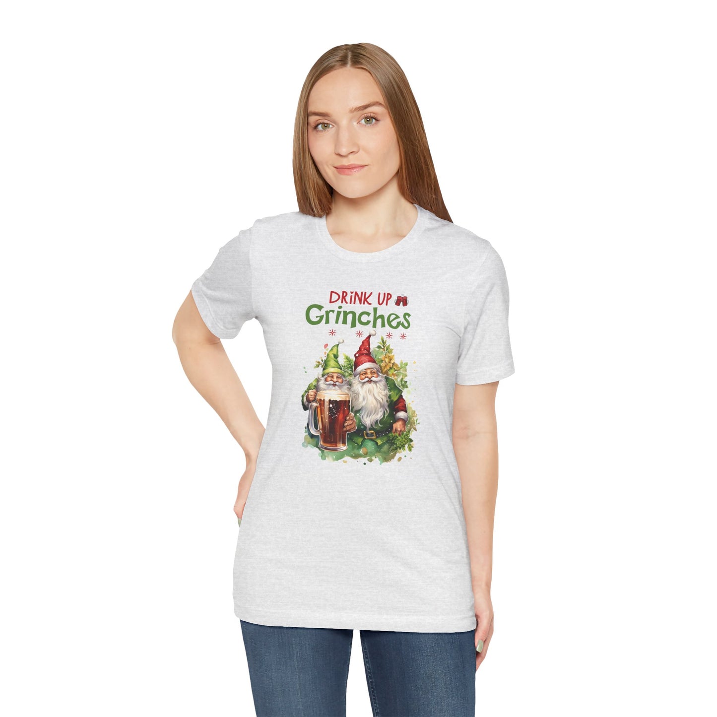 Funny Drink Up Grinches Unisex Christmas Beer Shirt