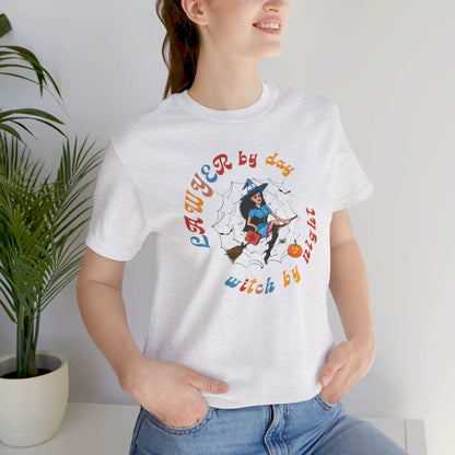 Lawyer by Day Witch by Night Halloween Tee