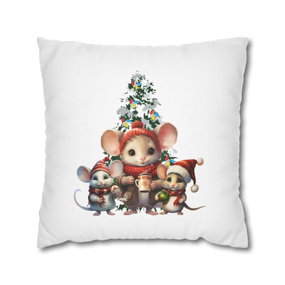 Cozy Family Christmas Pillow Cover