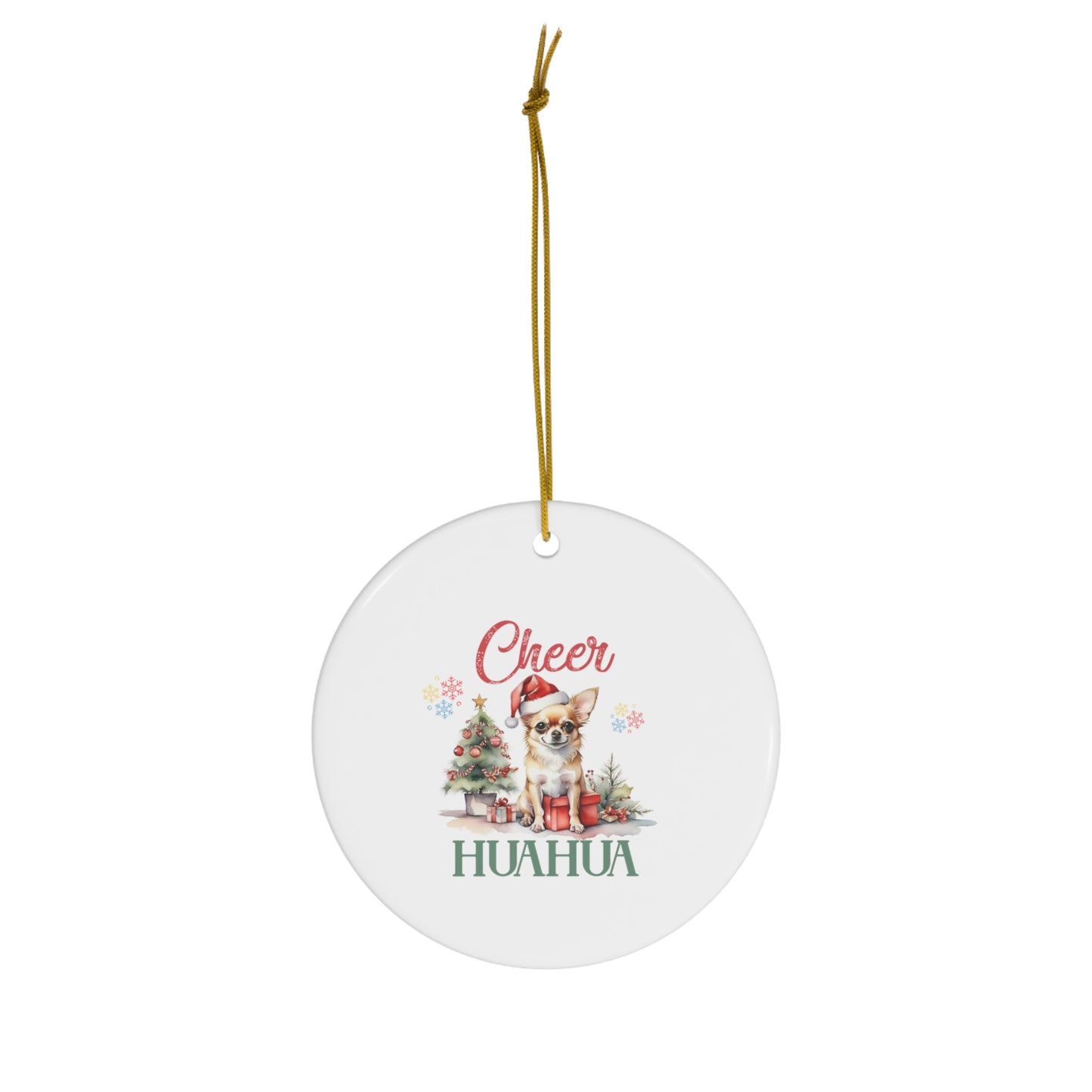 Chihuahua Lover Christmas Ornaments