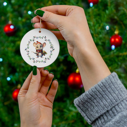 Sweet Treat and Mistletoe Magic Ornament