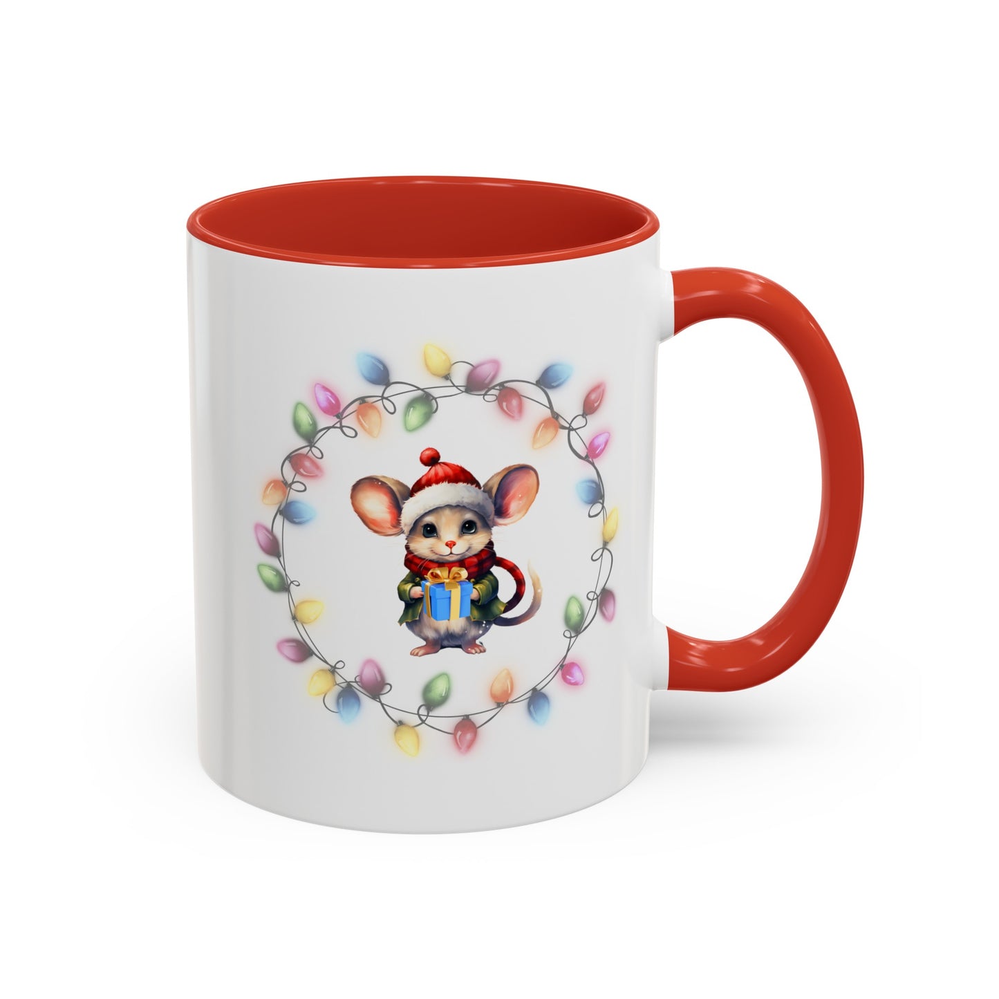 Mouse Christmas Gift Exchange Mug