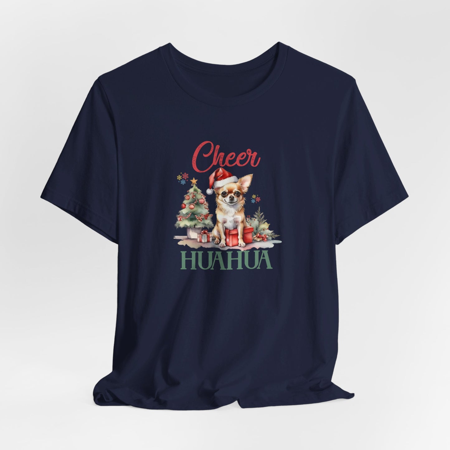 Chihuahua Christmas Tee Chihuahua Lover Chihuahua Mama Cheer Huahua Christmas