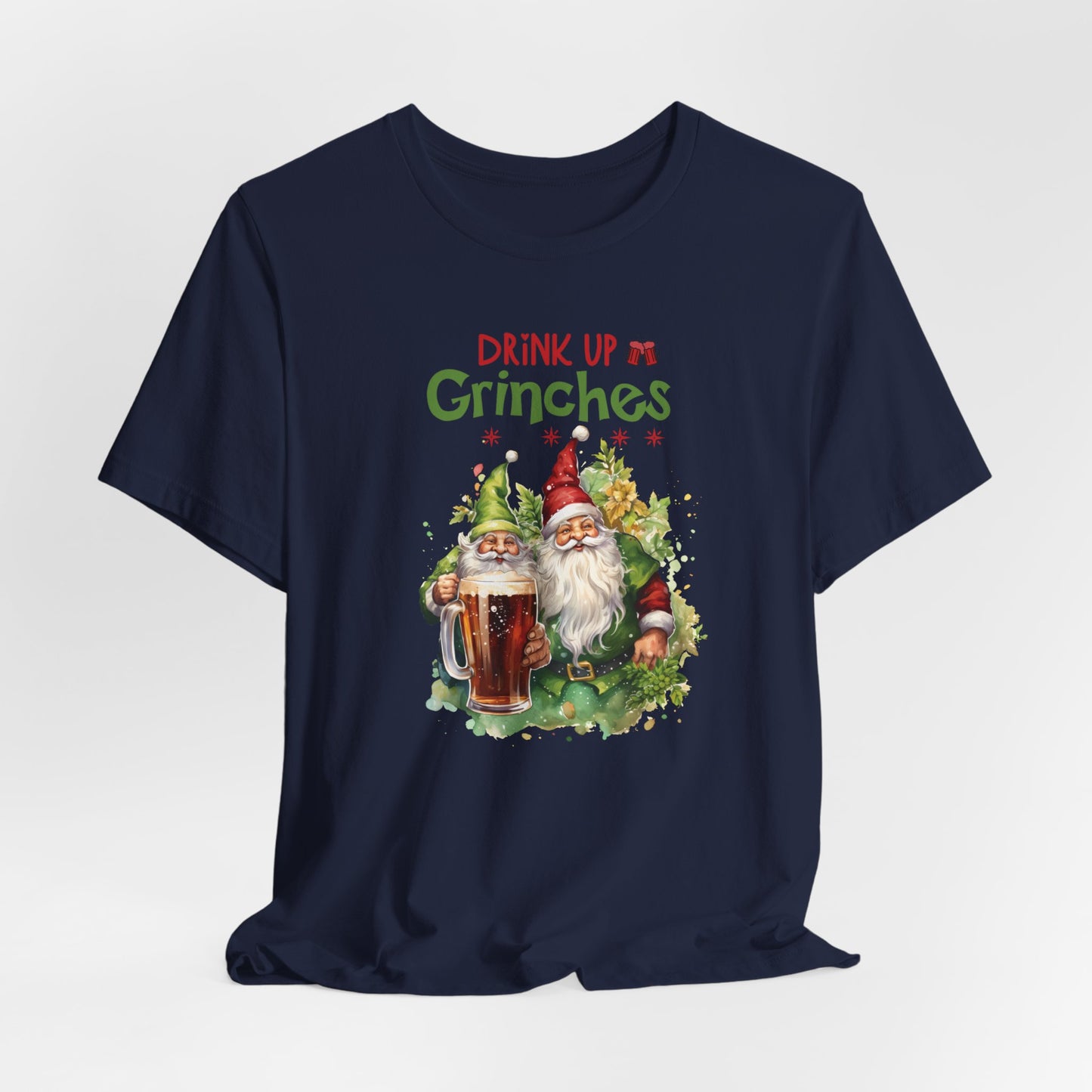 Funny Drink Up Grinches Unisex Christmas Beer Shirt