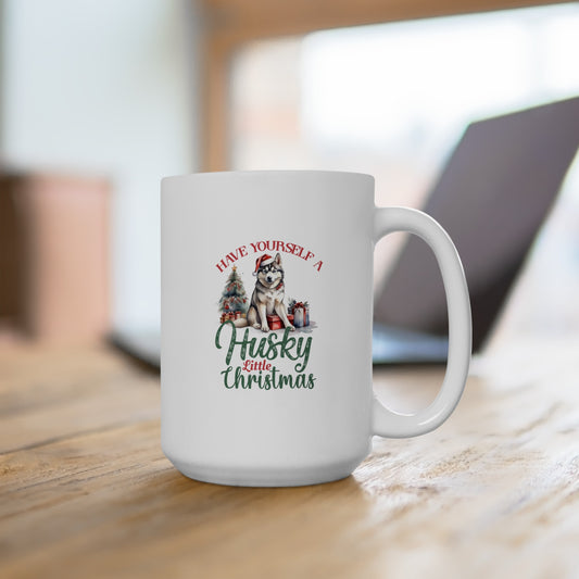 Husky Lover Christmas Mug