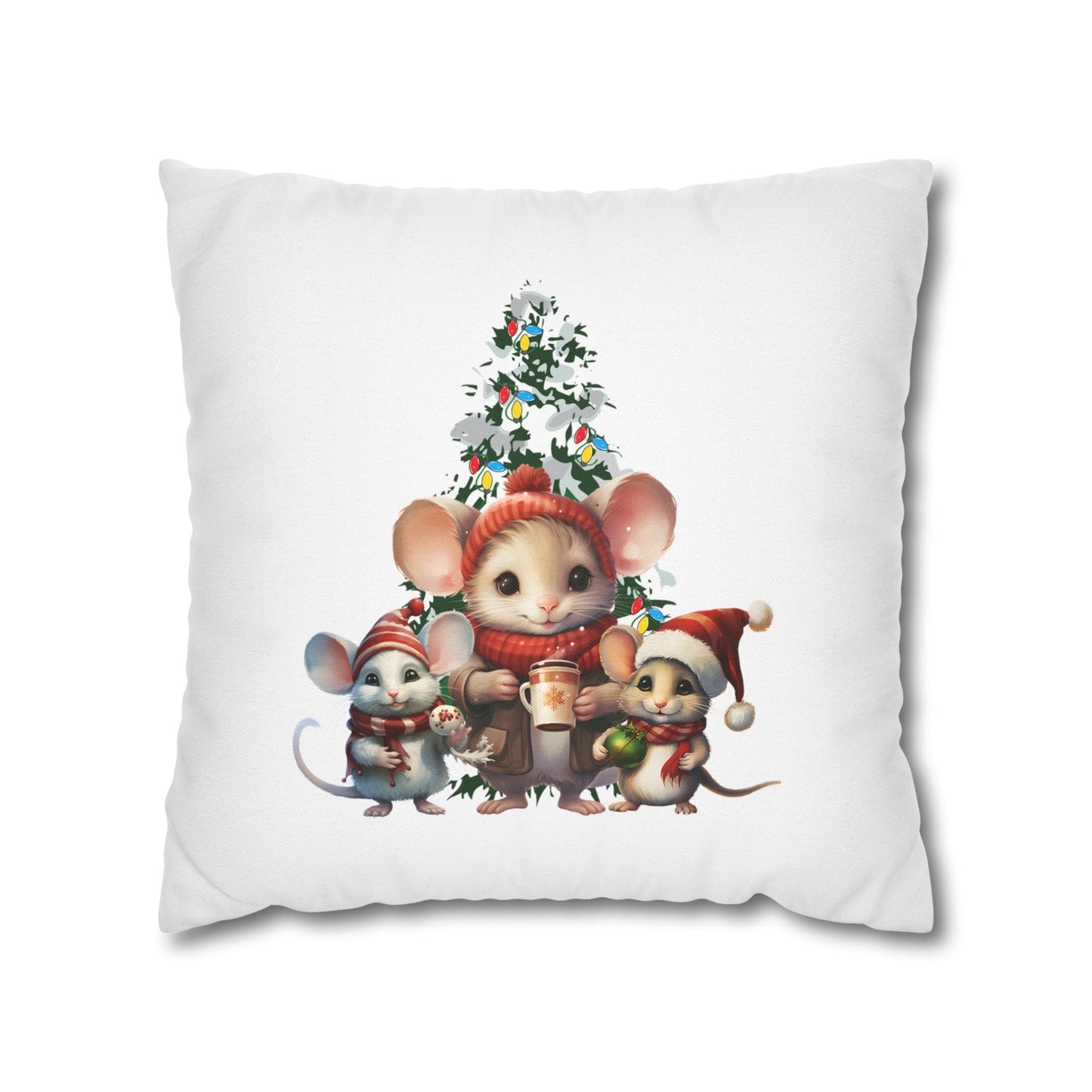 Cozy Family Christmas Pillow Cover