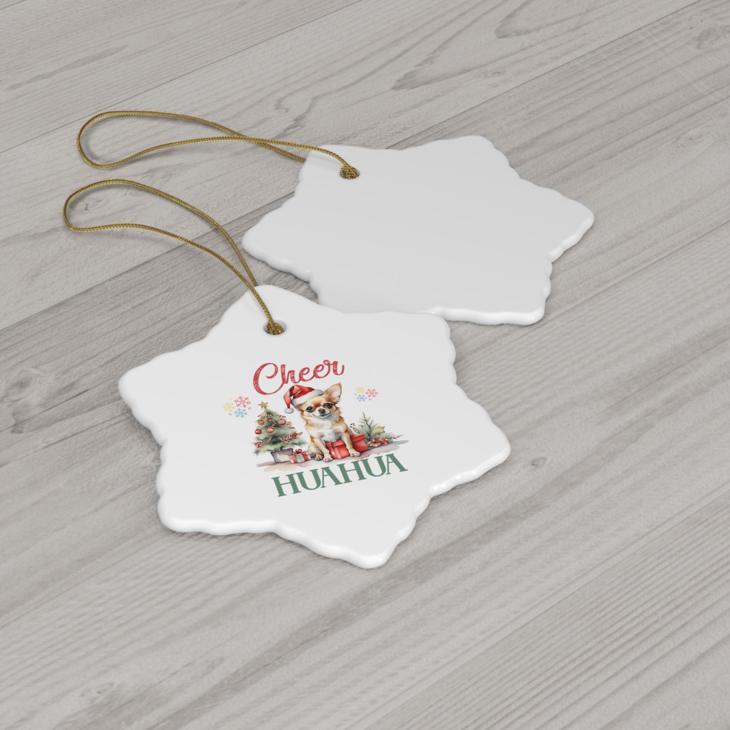 Chihuahua Lover Christmas Ornaments