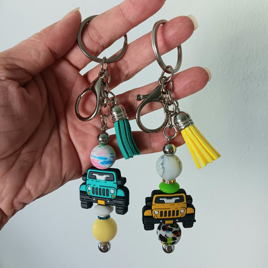 Off-Road Vehicle Keychain Bar