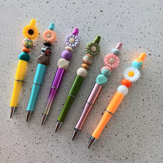 Daisy Beaded Pens