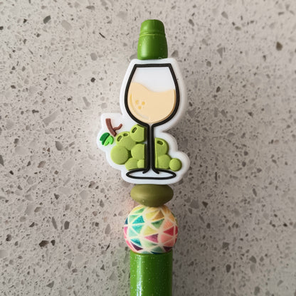 Wine Lovers - White Wine - Red Wine - Margarita Beaded Pens