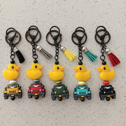 Off-Road Vehicle Duck Keychain Bar