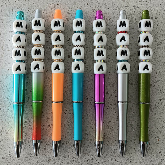 Mama Beaded Pens - Mother's Day Gift Idea