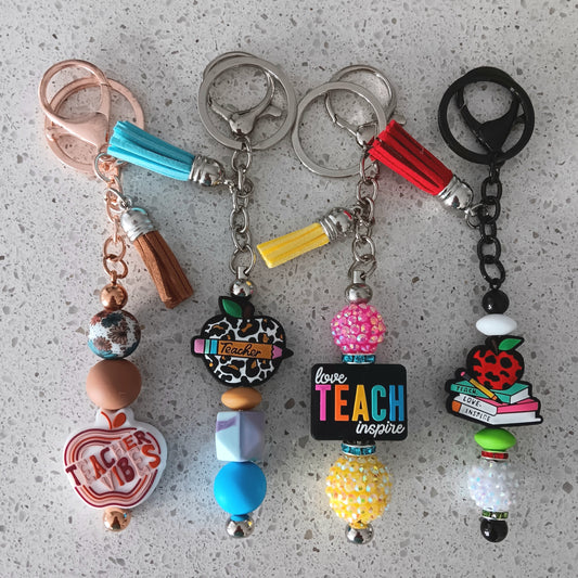 Back to School Keychain Bars - Teacher Appreciation Gift