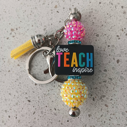 Back to School Keychain Bars - Teacher Appreciation Gift