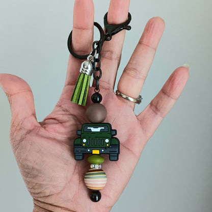 Off-Road Transportation Keychain Bar